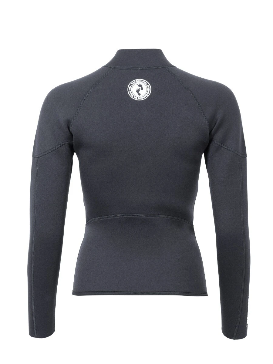 Two Bare Feet Unisex Perspective Full Zip 2.5mm Wetsuit Jacket (Black) 5 Two Bare Feet Unisex Perspective Full Zip 2.5mm Wetsuit Jacket (Black) - Image 5