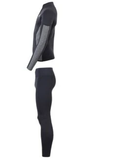 Two Bare Feet Perspective Full Zip 2.5mm Wetsuit Jacket & Pants Set (Black/Grey) 11 Two Bare Feet Perspective Full Zip 2.5mm Wetsuit Jacket & Pants Set (Black/Grey) -Ocean Glide Ready unisex perspective full zip jacket black delta vista pants 4