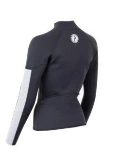 Two Bare Feet Unisex Perspective Full Zip 2.5mm Wetsuit Jacket (Black/Grey/Grey) 11 Two Bare Feet Unisex Perspective Full Zip 2.5mm Wetsuit Jacket (Black/Grey/Grey) -Ocean Glide Ready unisex perspective full zip jacket black grey grey 4 5