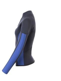 Two Bare Feet Unisex Perspective Half Zip 2.5mm Wetsuit Jacket (Black/Blue) 10 Two Bare Feet Unisex Perspective Half Zip 2.5mm Wetsuit Jacket (Black/Blue) -Ocean Glide Ready unisex perspective half zip jacket black blue denim 3 1 2