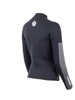Two Bare Feet Unisex Perspective Half Zip 2.5mm Wetsuit Jacket (Black/Grey) 13 Two Bare Feet Unisex Perspective Half Zip 2.5mm Wetsuit Jacket (Black/Grey) -Ocean Glide Ready unisex perspective half zip jacket black delta 6 6
