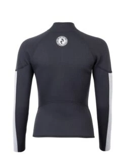 Two Bare Feet Unisex Perspective Half Zip 2.5mm Wetsuit Jacket (Black/Grey/Grey) 12 Two Bare Feet Unisex Perspective Half Zip 2.5mm Wetsuit Jacket (Black/Grey/Grey) -Ocean Glide Ready unisex perspective half zip jacket black grey grey 5