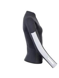 Two Bare Feet Unisex Perspective Half Zip 2.5mm Wetsuit Jacket (Black/Grey/Grey) 14 Two Bare Feet Unisex Perspective Half Zip 2.5mm Wetsuit Jacket (Black/Grey/Grey) -Ocean Glide Ready unisex perspective half zip jacket black grey grey 7