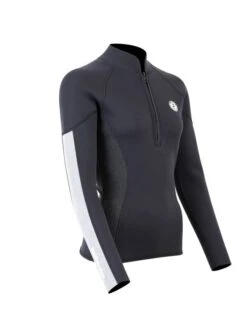 Two Bare Feet Unisex Perspective Half Zip 2.5mm Wetsuit Jacket (Black/Grey/Grey) 15 Two Bare Feet Unisex Perspective Half Zip 2.5mm Wetsuit Jacket (Black/Grey/Grey) -Ocean Glide Ready unisex perspective half zip jacket black grey grey 8