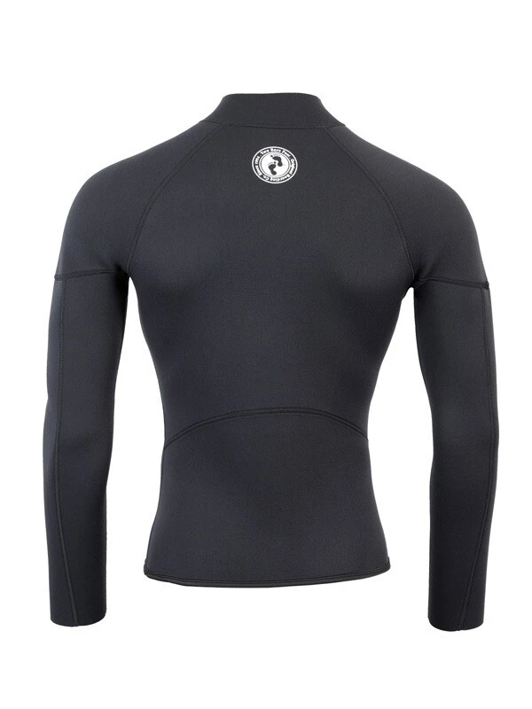 Two Bare Feet Perspective Half Zip 2.5mm Wetsuit Jacket (Black) 5 Two Bare Feet Perspective Half Zip 2.5mm Wetsuit Jacket (Black) - Image 5