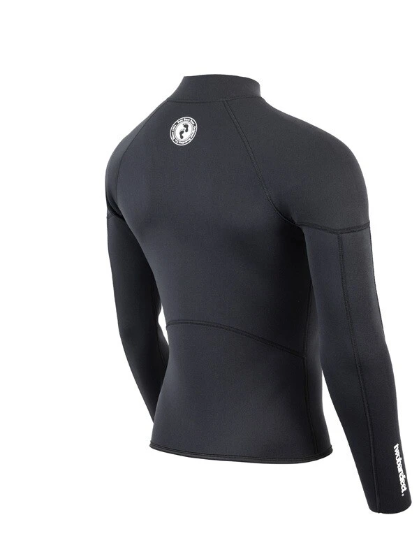 Two Bare Feet Perspective Half Zip 2.5mm Wetsuit Jacket (Black) 6 Two Bare Feet Perspective Half Zip 2.5mm Wetsuit Jacket (Black) - Image 6