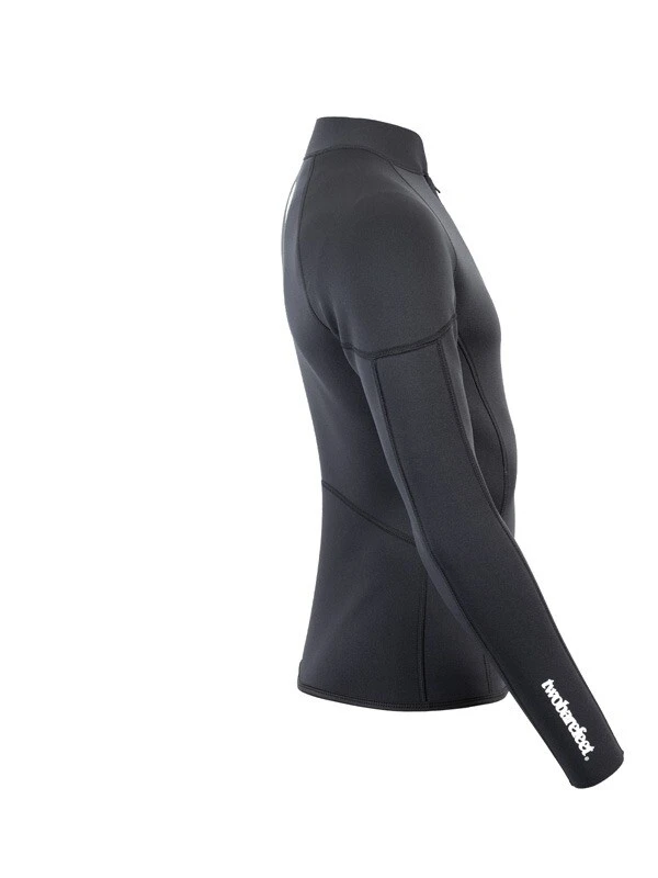 Two Bare Feet Perspective Half Zip 2.5mm Wetsuit Jacket (Black) 7 Two Bare Feet Perspective Half Zip 2.5mm Wetsuit Jacket (Black) - Image 7