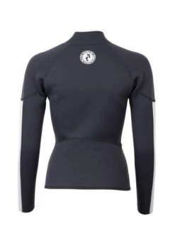 Two Bare Feet Unisex Perspective Full Zip 2.5mm Wetsuit Jacket & Pants Set (Black/Grey/Grey) -Ocean Glide Ready ur1c7a o 2