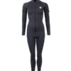 Two Bare Feet Unisex Perspective Full Zip 2.5mm Wetsuit Jacket & Pants Set (Black/Grey/Grey)