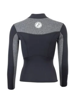 Two Bare Feet Womens Aspect Fleece Lined Zipless Thermal 2.5mm Superstretch Wetsuit Top & Pants Set (Black/Grey) 13 Two Bare Feet Womens Aspect Fleece Lined Zipless Thermal 2.5mm Superstretch Wetsuit Top & Pants Set (Black/Grey) -Ocean Glide Ready w8rqs7 w