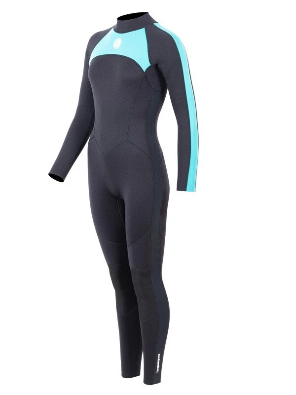 Two Bare Feet Flare 2.5mm Womens Superstretch Full Length Wetsuit (Mint) 2 Two Bare Feet Flare 2.5mm Womens Superstretch Full Length Wetsuit (Mint) - Image 2
