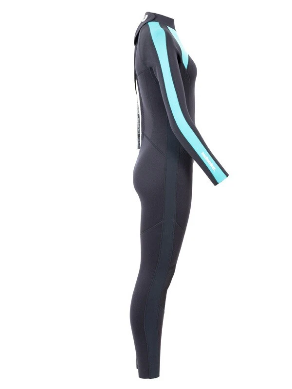 Two Bare Feet Flare 2.5mm Womens Superstretch Full Length Wetsuit (Mint) 7 Two Bare Feet Flare 2.5mm Womens Superstretch Full Length Wetsuit (Mint) - Image 7