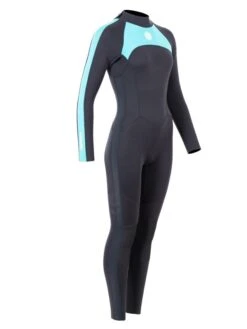 Two Bare Feet Flare 2.5mm Womens Superstretch Full Length Wetsuit (Mint) 16 Two Bare Feet Flare 2.5mm Womens Superstretch Full Length Wetsuit (Mint) -Ocean Glide Ready womens flare full mint 8