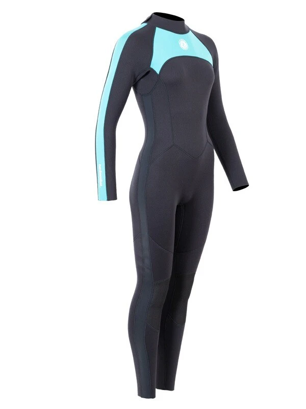Two Bare Feet Flare 2.5mm Womens Superstretch Full Length Wetsuit (Mint) 8 Two Bare Feet Flare 2.5mm Womens Superstretch Full Length Wetsuit (Mint) - Image 8