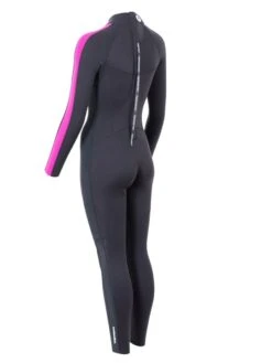 Two Bare Feet Flare 2.5mm Womens Superstretch Full Length Wetsuit (Raspberry) -Ocean Glide Ready womens flare full raspberry 4