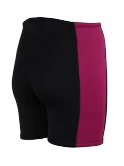 Two Bare Feet Womens Harmony 3mm Wetsuit Shorts (Black / Raspberry) -Ocean Glide Ready womens harmony 3mm wetsuit shorts black raspberry 6 1
