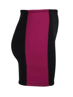 Two Bare Feet Womens Harmony 3mm Wetsuit Shorts (Black / Raspberry) -Ocean Glide Ready womens harmony 3mm wetsuit shorts black raspberry 7 1