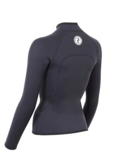 Two Bare Feet Womens Heritage 3mm Full Zip Long Sleeve Wetsuit Jacket (Black) 11 Two Bare Feet Womens Heritage 3mm Full Zip Long Sleeve Wetsuit Jacket (Black) -Ocean Glide Ready womens heritage full zip jacket black 4 1