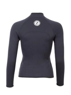 Two Bare Feet Womens Heritage 3mm Full Zip Long Sleeve Wetsuit Jacket (Black) 12 Two Bare Feet Womens Heritage 3mm Full Zip Long Sleeve Wetsuit Jacket (Black) -Ocean Glide Ready womens heritage full zip jacket black 5 1