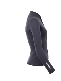 Two Bare Feet Womens Heritage 3mm Full Zip Long Sleeve Wetsuit Jacket (Black) 14 Two Bare Feet Womens Heritage 3mm Full Zip Long Sleeve Wetsuit Jacket (Black) -Ocean Glide Ready womens heritage full zip jacket black 7 1