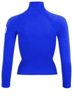 Two Bare Feet Unisex Long Sleeve Rash Vest (Blue) 10 Two Bare Feet Unisex Long Sleeve Rash Vest (Blue) -Ocean Glide Ready womens long sleeve blue 5