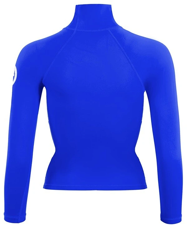Two Bare Feet Unisex Long Sleeve Rash Vest (Blue) 4 Two Bare Feet Unisex Long Sleeve Rash Vest (Blue) - Image 4
