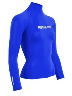 Two Bare Feet Unisex Long Sleeve Rash Vest (Blue) 13 Two Bare Feet Unisex Long Sleeve Rash Vest (Blue) -Ocean Glide Ready womens long sleeve blue 8