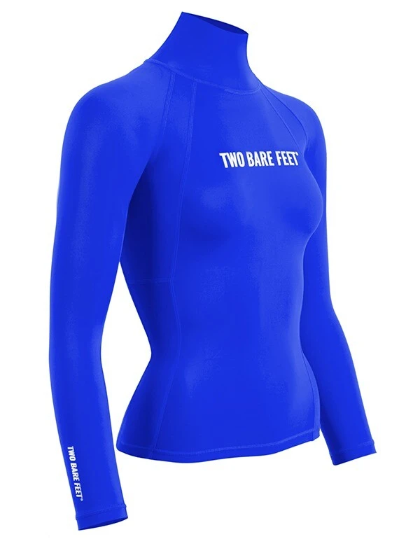 Two Bare Feet Unisex Long Sleeve Rash Vest (Blue) 7 Two Bare Feet Unisex Long Sleeve Rash Vest (Blue) - Image 7