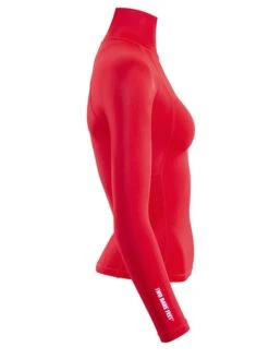 Two Bare Feet Unisex Long Sleeve Rash Vest (Red) 14 Two Bare Feet Unisex Long Sleeve Rash Vest (Red) -Ocean Glide Ready womens long sleeve red 7