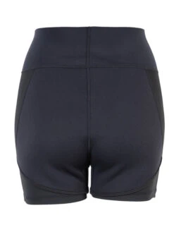 Two Bare Feet Womens Vista 2.5mm Neoprene Wetsuit Overlaid Hotpants (Black) -Ocean Glide Ready womens overlaid neoprene hotpants black 5