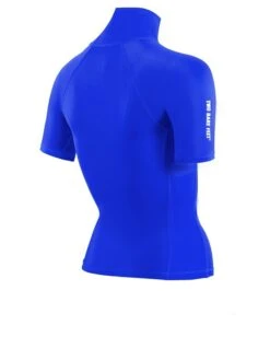Two Bare Feet Unisex Short Sleeve Rash Vest (Blue) -Ocean Glide Ready womens short sleeve blue 6