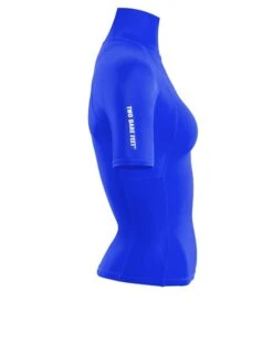 Two Bare Feet Unisex Short Sleeve Rash Vest (Blue) -Ocean Glide Ready womens short sleeve blue 7