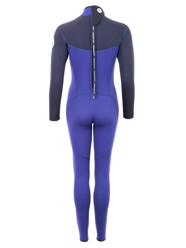 Two Bare Feet Thunderclap 4/3mm Womens Winter Wetsuit (Navy) 5 Two Bare Feet Thunderclap 4/3mm Womens Winter Wetsuit (Navy) - Image 5