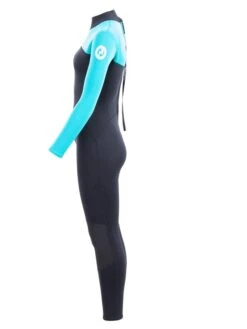 Two Bare Feet Thunderclap 2.5mm Womens Wetsuit (Aqua) -Ocean Glide Ready womens thunderclap full wetsuit aqua 3