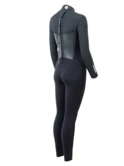 Two Bare Feet Thunderclap Pro 3/2mm Womens Wetsuit (Black/Dark Grey) -Ocean Glide Ready womens thunderclap pro grey 6