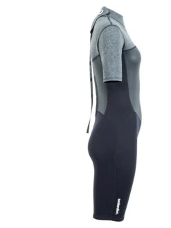 Two Bare Feet Thunderclap Pro 3/2mm Womens Shorty Wetsuit (Black/Delta Grey) -Ocean Glide Ready womens thunderclap pro shorty delta 7