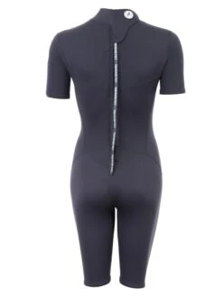 Two Bare Feet Thunderclap 2.5mm Womens Shorty Wetsuit (Black) -Ocean Glide Ready womens thunderclap shorty wetsuit black 5