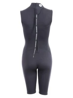 Two Bare Feet Thunderclap 2.5mm Womens Sleeveless Shorty Wetsuit (Black) -Ocean Glide Ready womens thunderclap sleeveless shorty wetsuit 5