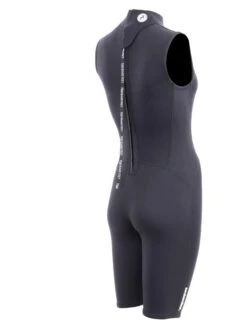 Two Bare Feet Thunderclap 2.5mm Womens Sleeveless Shorty Wetsuit (Black) -Ocean Glide Ready womens thunderclap sleeveless shorty wetsuit 6