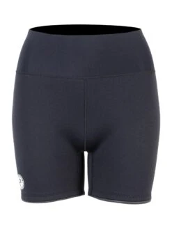 Two Bare Feet Womens Aspect Fleece Lined Zipless Thermal 2.5mm Superstretch Wetsuit Top & Hotpants Set (Black/Grey) -Ocean Glide Ready wswyss 2 1